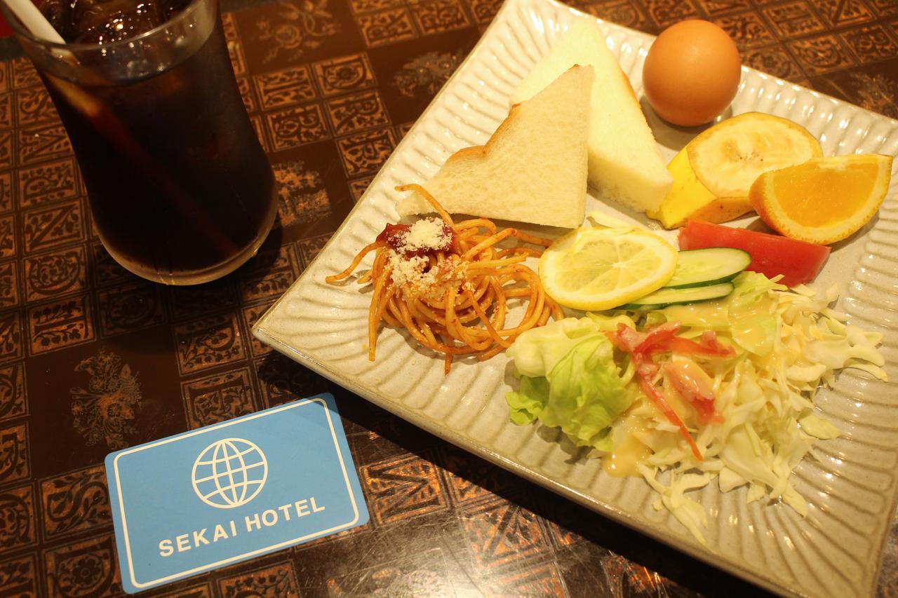 אוסקה Sekai Hotel Shika מראה חיצוני תמונה