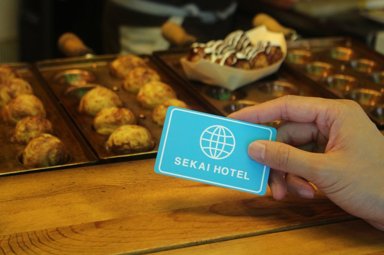 אוסקה Sekai Hotel Shika מראה חיצוני תמונה